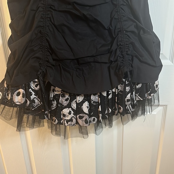 Black and White Jack Skellington Dress. Torrid Brand. - Picture 2 of 5